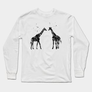 Two Giraffes Long Sleeve T-Shirt